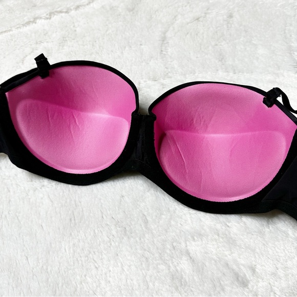 Pink VS Wear Everywhere Multi Way Push Up Bra in Black Women’s 34D - Picture 4 of 11